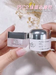 20g Annies Manicure PVC 3D Functional Gel Clear White 20克 恩妮诗PVC立体固态凝胶 美甲3D软糖雕花胶塑型