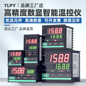 Tlpy Smart Temperature Controller Digital Signal Display Instrument 220V Fully Automatic Temperature Control Meter Switch Adjustable Temperature Control Industrial