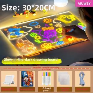GUOQI | Transparent Light-up Erasable Drawing Board