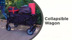 Black and Decker Collapsible Wagon / Foldable Trolley / Utility Wagon / Camping Transport Trolley / Outdoor Utility Cart