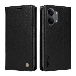 Wallet Card Hoder Magnetic Case for POCO F6 F7 F8 M6 M7 X7 X8 Pro Max Ultra C65 C71 C75 C85 C85X | Lychee Grain Leather Cover
