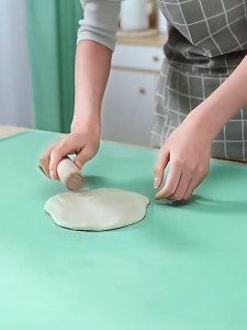 Braun Mall-แผ่นซิลิโคนนวดแป้ง แผ่นซิลิโคน แผ่นรองนวดแป้ง ไม่ติดผิว สําหรับทําขนม บิสกิต ขนมปัง ลูกอม แผ่นรองนวดซิลิโคน