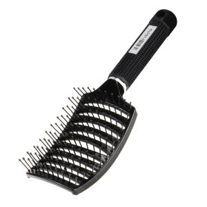 Mens Special High Cranial Top Styling Comb Magnetic Hairdressing Volumizing Massage Large Bend Pork Rib Curl No Tangle