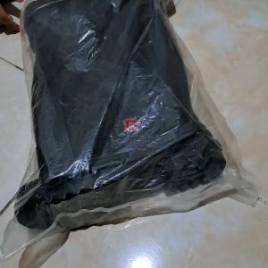 Sepatu Boots Pria / Sepatu Boots Hitam Mengkilap Anti Jebol - Boots Ukuran 39-40-41-42-43-44 - xavlastore888