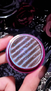 SHEGLAM Dark Romantasy Duochrome Eyeshadow Pot Shimmer Glitter Eye Shadow Powder Makeup Cosmetics For Women And Girls Holiday