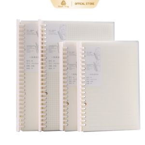 Loose Leaf Refill Binder Notebook 80sheets B5/A5 Replacable Metal Ring Planner Bullet Journal Diary