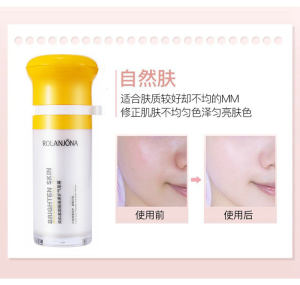 Rolanjona Natural Sunscreen Bright Skin Isolation Foundation Moisturizing Whitening Student Protective Air Cushion Cream