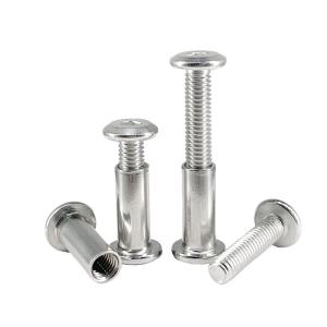 Furniture Connecting Plate Screws 304 Stainless Steel Countersunk Self-Tapping Mother-Child Rivet