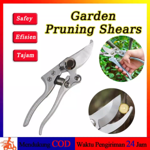 Garden Pruning Shears Gunting Dahan Stainles  Original Kapusi Silver Kapusi Gunting Pruning Japan Baja Gunting Dahan Ranting