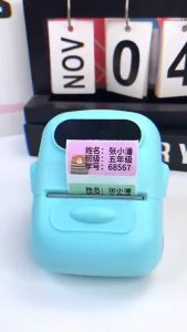 SOKANO P50 Inkless Bluetooth Thermal Sticker Printer Label Maker Waterproof Sticker