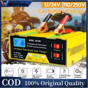 Charger Aki Mobil 12v 24v Otomatis: Spesifikasi & Penggunaan