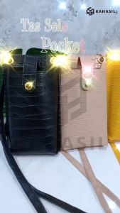 KAHASIL Tas Dompet Hp Wanita Selempang Bahan Kulit PU Leather Premium KHPCKT01