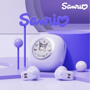 Sanrio | Sanrio Hello Kitty BL62 TWS Cute Kuromi Wireless Earphones Bluetooth V5.4 Earbuds HIFI Sound HD Call Headphones Long Endurance