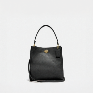 Coach | Large Capacity Stylish Genuine Leather Bucket Shoulder Bag