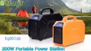 EVTOR EG003 เครื่องกำเนิดไฟฟ้าพลังงานแสงอาทิตย์แบบพกพาขนาด 200W สำหรับงานหนัก ความจุขนาดใหญ่ 144WH/70500mAh ระบบจัดเก็บพลังงานฉุกเฉิน