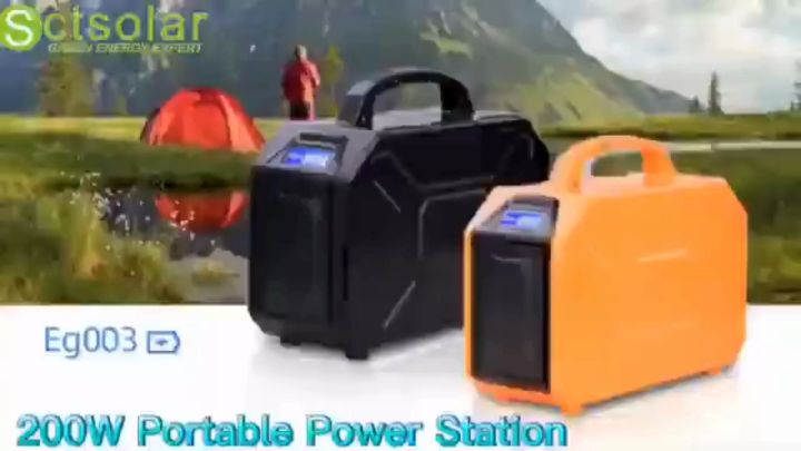 EVTOR EG003 เครื่องกำเนิดไฟฟ้าพลังงานแสงอาทิตย์แบบพกพาขนาด 200W สำหรับงานหนัก ความจุขนาดใหญ่ 144WH/70500mAh ระบบจัดเก็บพลังงานฉุกเฉิน
