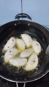 Cireng Isi Lumer Rasa Ati Pedas, Keju & Jando Pedas (Besar) Khas Bandung Vaccum Packing Isi 6 Pcs