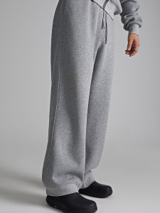 MuscleFaith | Warm Flannel Straight Leg Mens Pants
