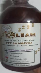 MADRE DE CACAO EXTRACT WITH AMINO ACID PET SHAMPOO 500ML SOOTHING LAVENDER SCENT