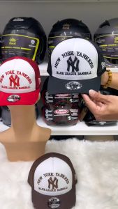 Mũ Lưỡi Trai /Nón Kết Lưới Thêu LoGo NY Cao Cấp From Chuẩn Lòng Sâu.