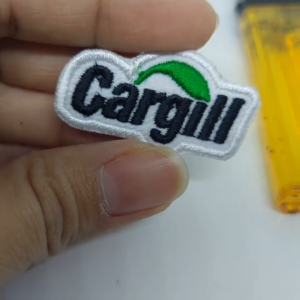 16MIX4 CARGILL logo patch emblem bordir iron on