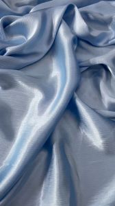 0.5m Satin Pleated Crush Less-Iron Kain Plain BeautyLine Satin Bidang 60
