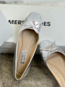 Giày Búp Bê Nữ Big Size 40 41 42 Mũi Vuông Nơ Xinh 1202  Giày Mũi Vuông Giày Bệt Nữ Giày Công Sở Nữ Big size nữ