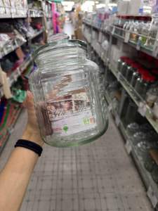 APPN(มีคลิปรีวิวสินค้า) โหล โหลแก้ว โหลแก้ว โหลดองเหล้า โหลกระเทียม โหลเชอรี่ โหลใส่ของดอง โหลใส่ลูกอม โหลใส่อาหาร โหลแก้วมีฝาปิด โหลแก้ว2450ML โถแก้วใบใหญ่ ความจุ2450ML สินค้าพร้อมจัดส่ง (1996881278)