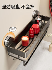 ตู้ครัวเรือนแบบติดผนังในห้องน้ำแบบดูดด้วยแรงดันอากาศสองชั้นสำหรับจัดระเบียบเครื่องมือส่วนตัว