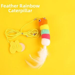 7o | Interactive Cat Toy - Squeaky Bird Teaser Stick