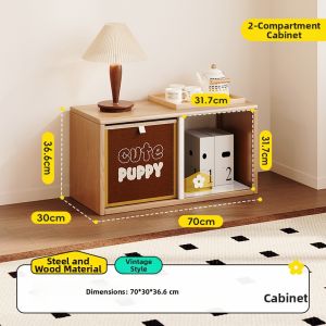 MEISD | Child Toy Organization Rack Storage Cabinet