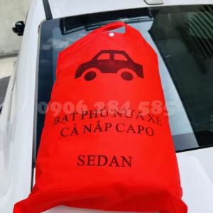 Bạt Phủ Nửa Xe Ô Tô Cao Cấp - Chống Nắng Chống Xước Chống Mưa