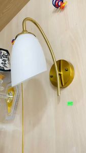 [ ĐÈN CHÙM XINH ] Đèn vách tường VT-8006 Đen & Vàng chính hãng lắp phòng khách căn hộ nhà hàng