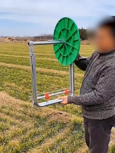 สายยางโรล จัดเก็บได้ 100 m ปรับความกว้างได้ พับได้ วัสดุสแตนเลส เหมาะสำหรับขนาด 3-8 นิ้ว ใช้ใน ที่เก็บ เก็บสายยาง