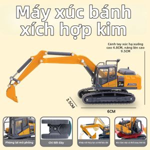Đồ Chơi Máy Xúc Hợp Kim Mini Đựng Túi