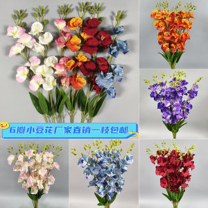 High-Quality Artificial Pea Flower Stems: Enhance Your Home Decor & Wedding Bouquets