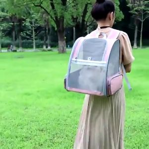 Premium Cat Carrier Bag Cat Bag Pet Bag Pet Carrier Cat Backpack Beg Kucing Pet Travel Bag 宠物包 猫包