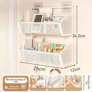 Kệ Lưu Trữ Phòng Ngủ Học Sinh Treo Tường Không Cần Khoan