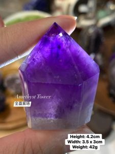 一颗能量释放器🔮 全晶紫塔 Amethyst Tower⚡️ authentic