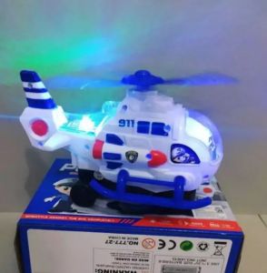 Helikopter go Mainan anak Helikopter Baterai Berjalan Suara Dan Lampu / Helicopter