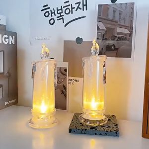 Ilusi Penuh Bintang Dalam Air Mata: Pengaturan Desain Lilin Simulasi LED