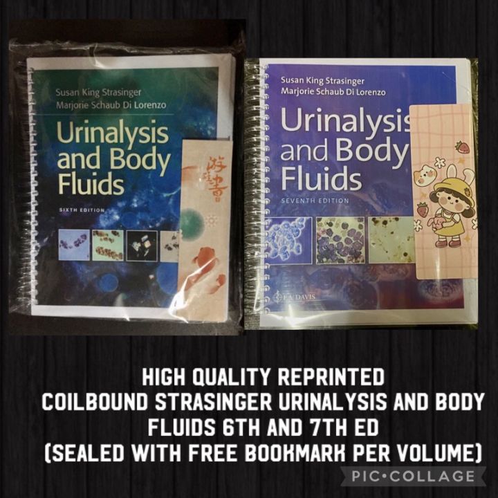 Strasinger Urinalysis and Body Fluids 6th 7th ed Medtech Books | Lazada PH