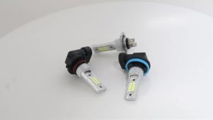 KEVANLY | 2pcs Car Fog Light Headlight Bulbs H8 H9 H11 H7 Led H11 9005 HB3 9006 HB4 16LED 6000K White Auto Fog Lamp Day Running Light 12V