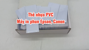 Set 20 Thẻ nhựa ( PVC ) dùng cho máy in mực nước như Epson Canon..