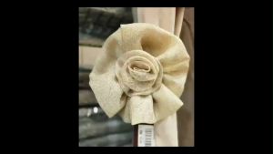 Romantika Loren Floral Curtain Accessories Magnet Curtain Tie 16.5CM Korean Style Flower Design Elegant Cute Cafe Home Decor Aksesori Tirai Tali Tirai Magnet Bunga 韩式窗帘配件花朵绑绳磁扣