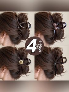 Fashion Large Hair Clamp for Bun Hairstyles