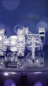 RoyStone - Anting Wanita Moissanite Sertifikat GRA Original Lapis Emas - Hope Earring