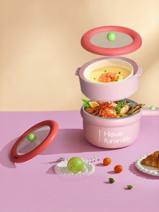 [China Plug Adapter Needed] Multi-functional Steam & Cook Electric Hot Pot