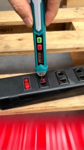 Bút thử điện cảm ứng AC 300V - 1000V Total dò không chạm phân biệt dây nóng nguội bút dò diện thông minh - THINKSAFE