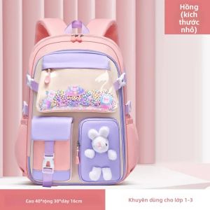 Ba Lô Đi Học Cho Nữ Sinh Tiểu Học Kawaii Nhẹ Chống Thấm Nước Ba Lô Du Lịch Bằng Nylon Đầy Màu Sắc Mochilas Quà Tặng Cho Trẻ Em